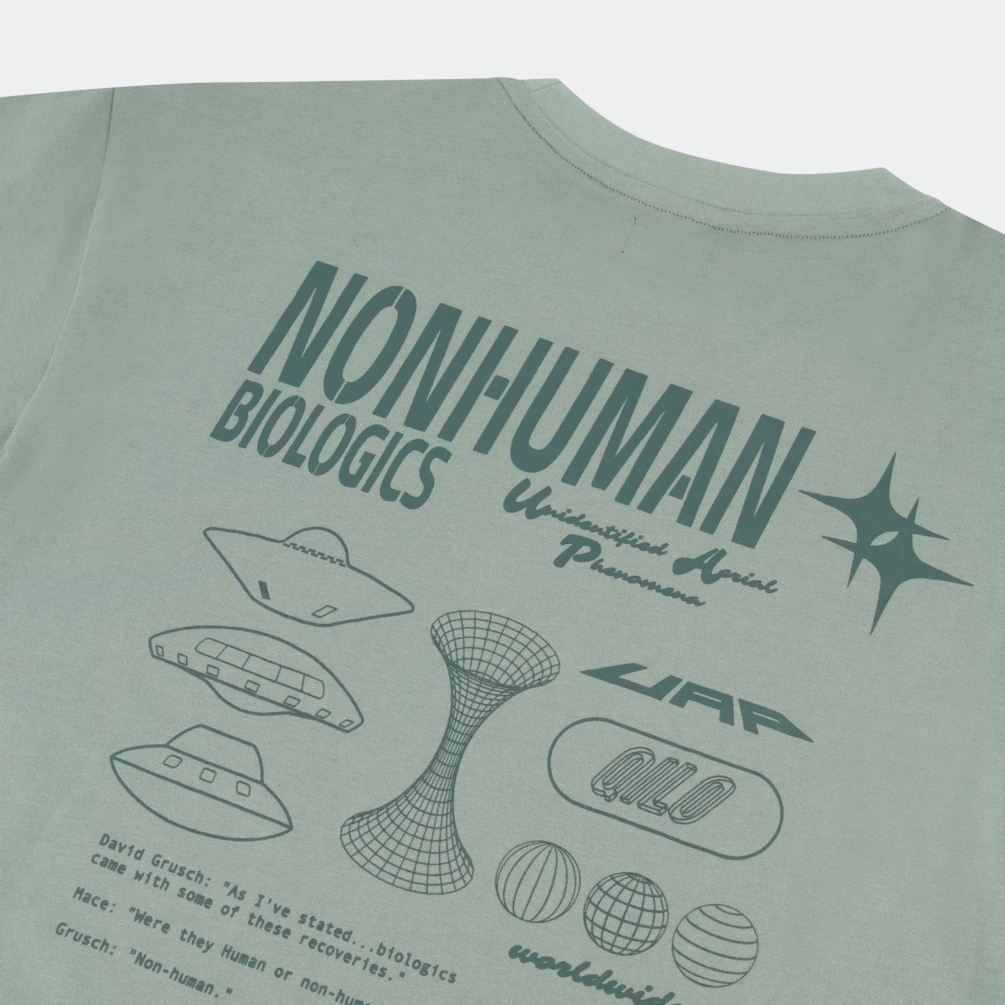 “Biologics” Tee in Dark Martian