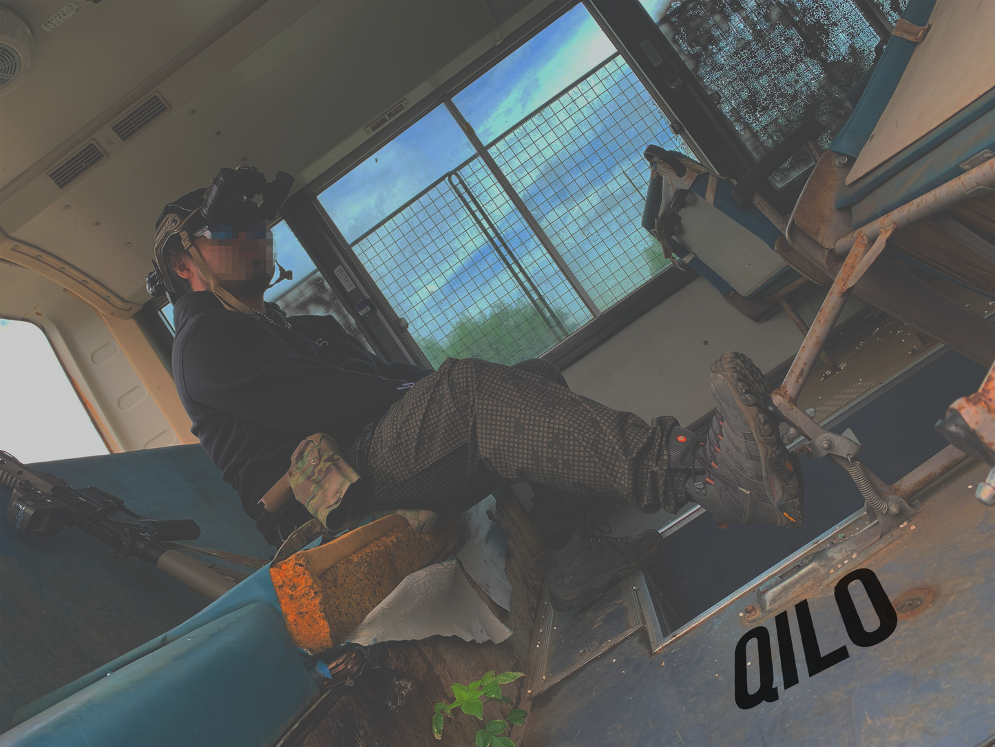 QILO Ripstop Jogger DNC キロ ジョガーパンツ デザートナイトカモ