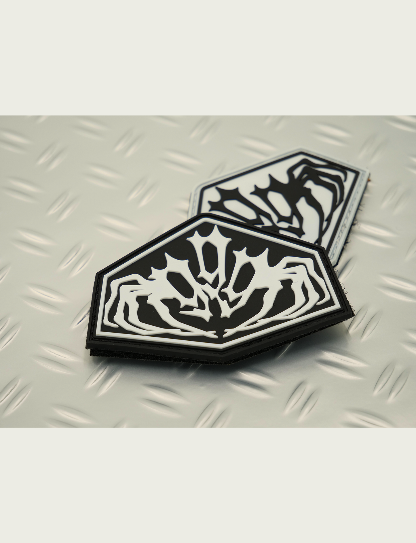 RADAMMO 999 Spider PATCH BLK or W ラッドアモ 999スパイダーパッチ 黒/白