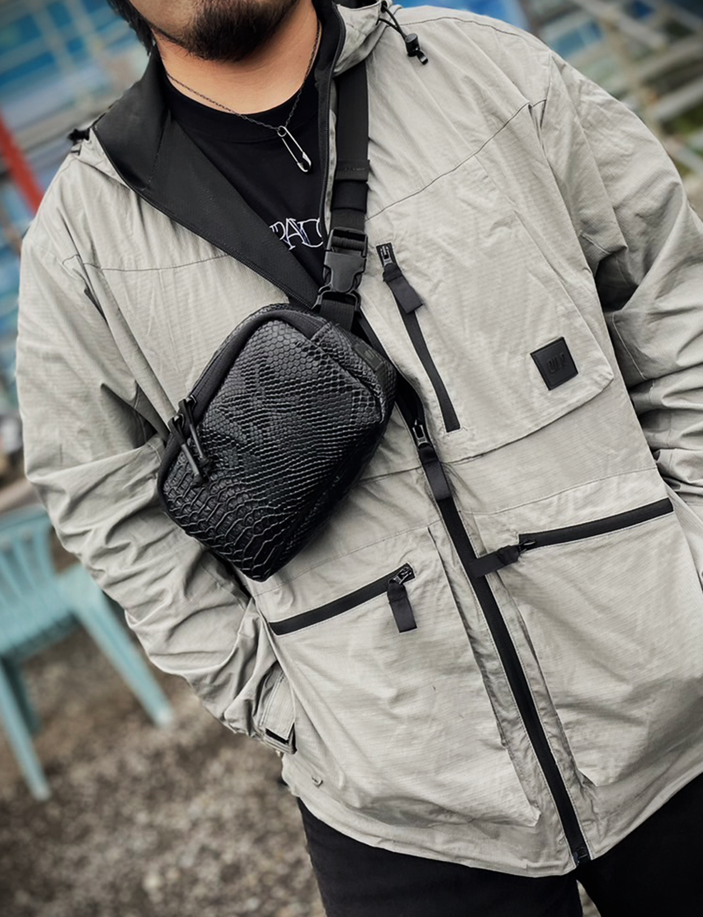 QILO Browning Jacket in Wolf Grey キロ ブローイングジャケット グレー