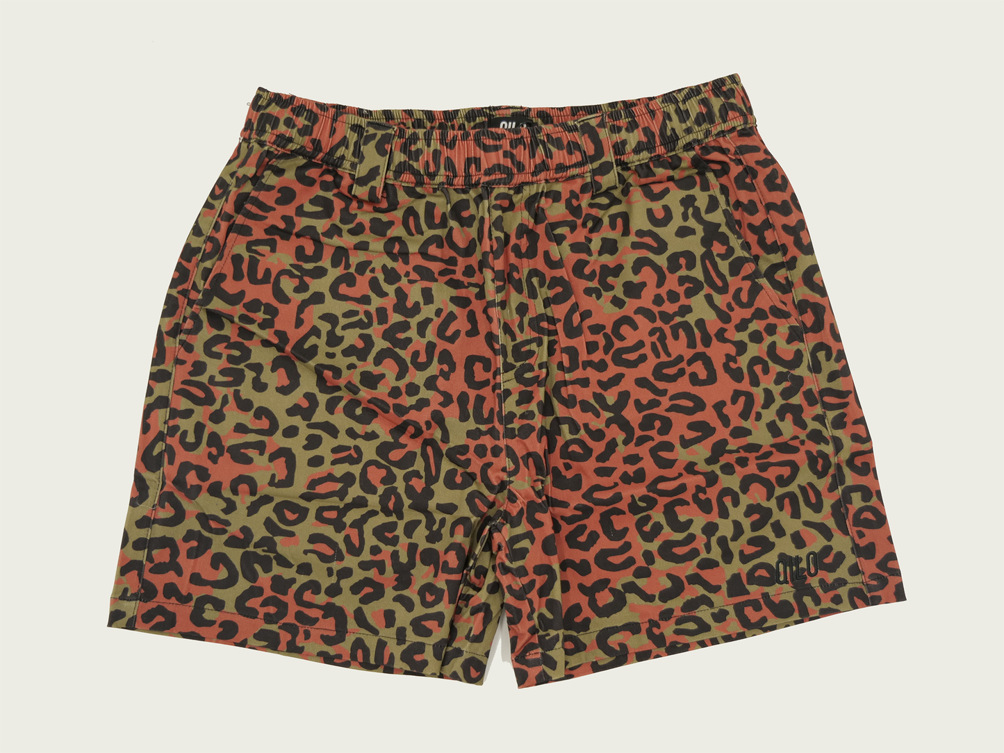 QILO EDC Short Leopard キロ ショートパンツ ヒョウ 赤
