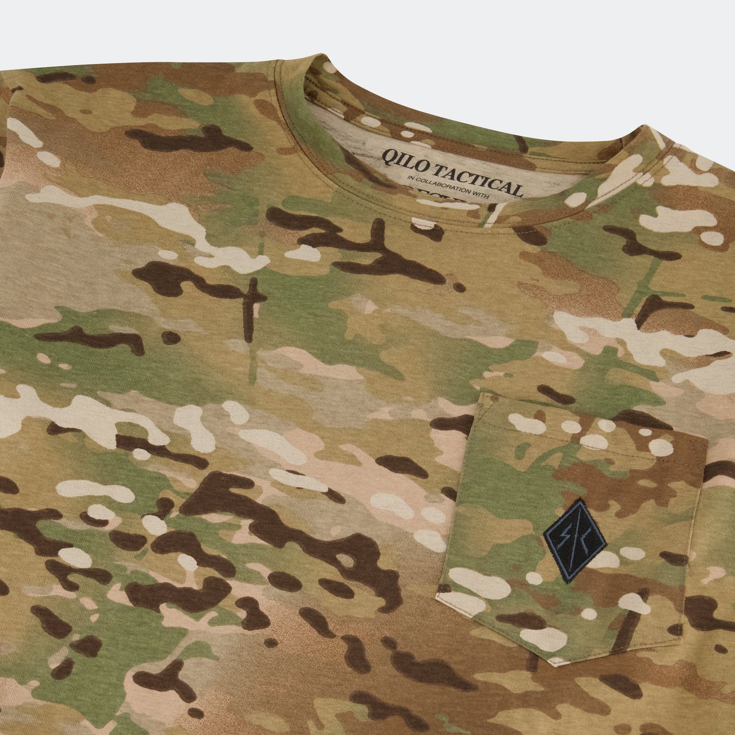 QILO x SC Irregulars Short Sleeve Pocket Tee in Multicam®