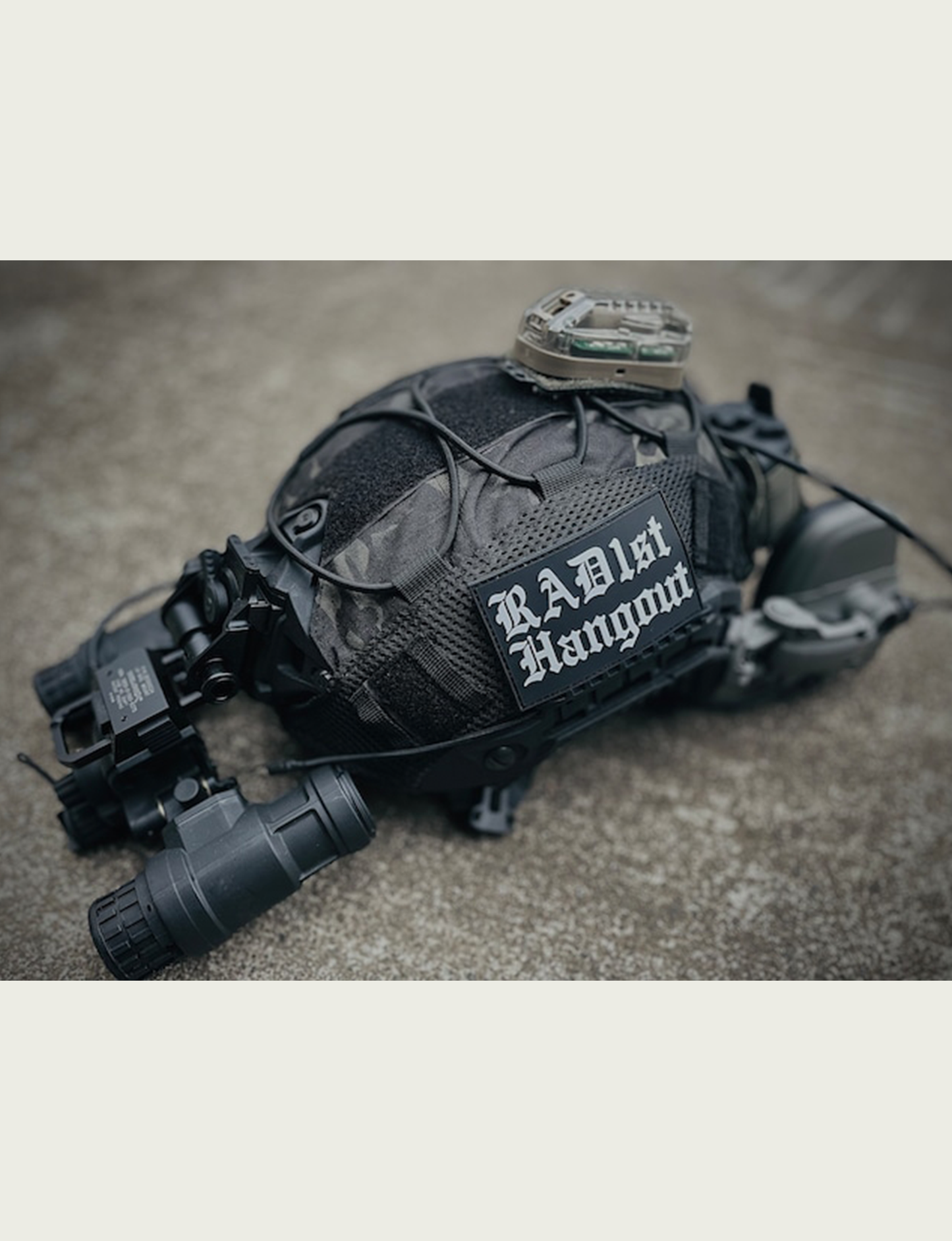 RADAMMO RAD1stHANGOUT pvc patch1 ラッドアモ RAD1stHANGOUT PVCパッチ