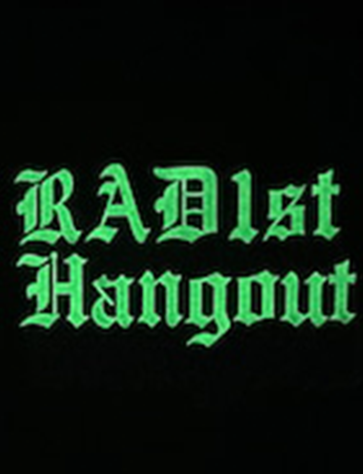 RADAMMO RAD1stHANGOUT pvc patch1 ラッドアモ RAD1stHANGOUT PVCパッチ