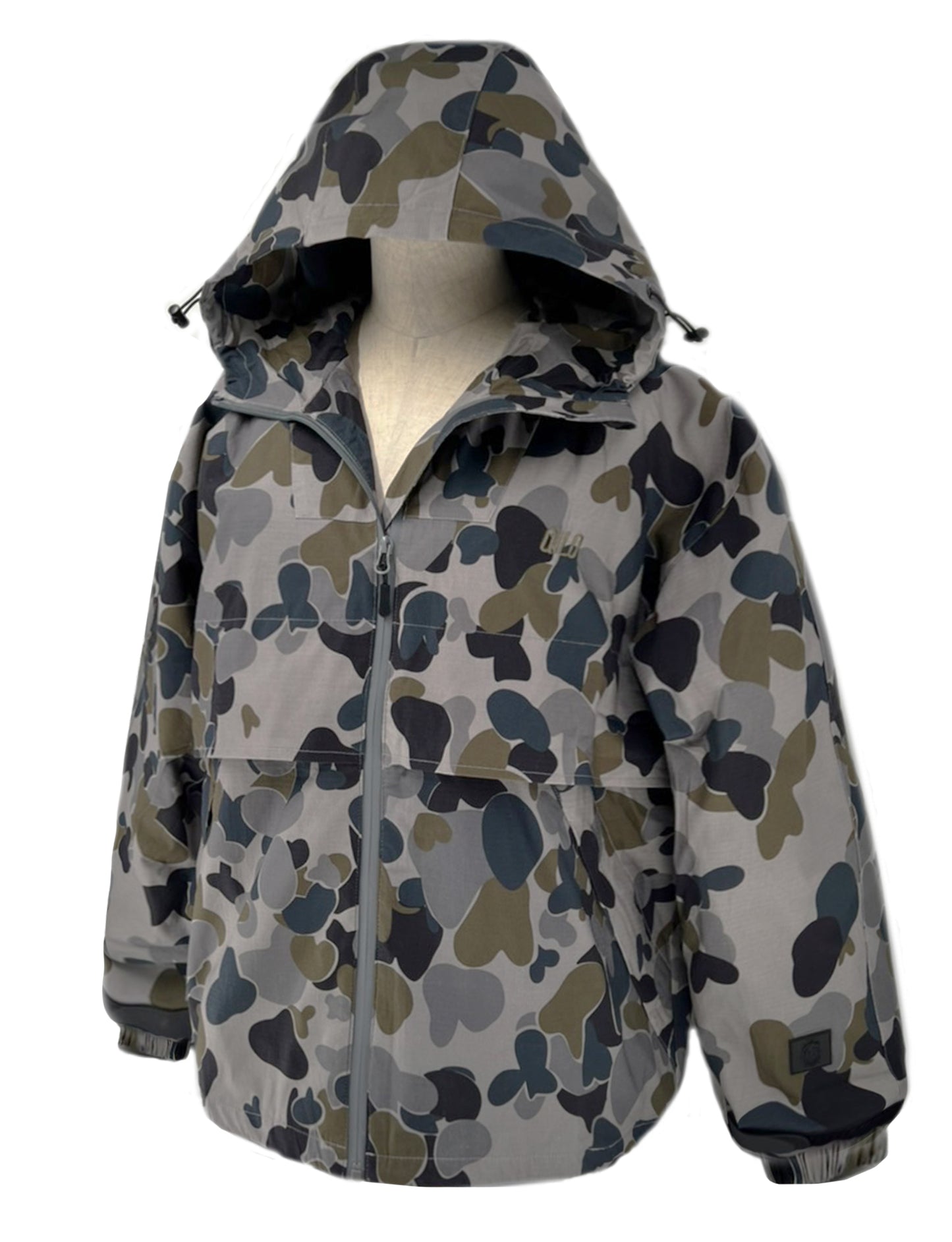 訳アリ品 QILO x WRMFZY Retro Windbreaker in Auscam DPNU