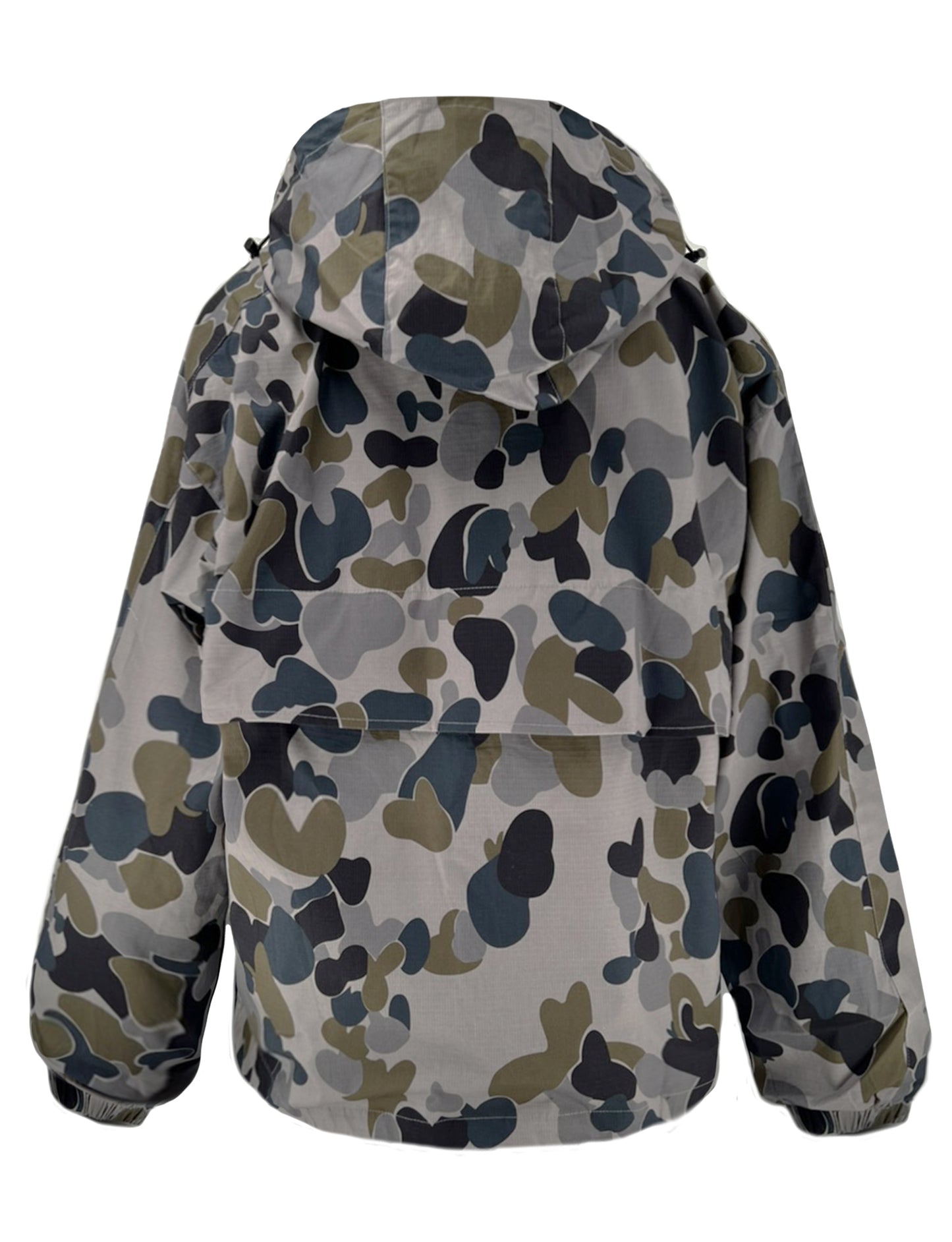 訳アリ品 QILO x WRMFZY Retro Windbreaker in Auscam DPNU