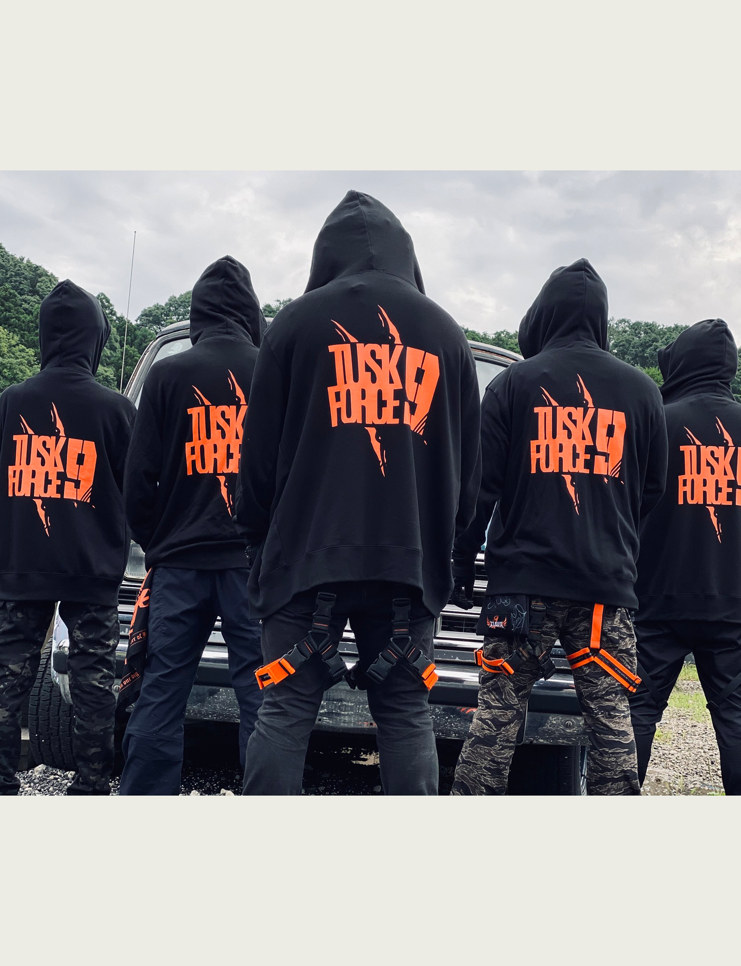 $trayd☺︎gs♛ TF9 zip hoodie ストレイドッグス タスクフォース9 ジップ フーディ