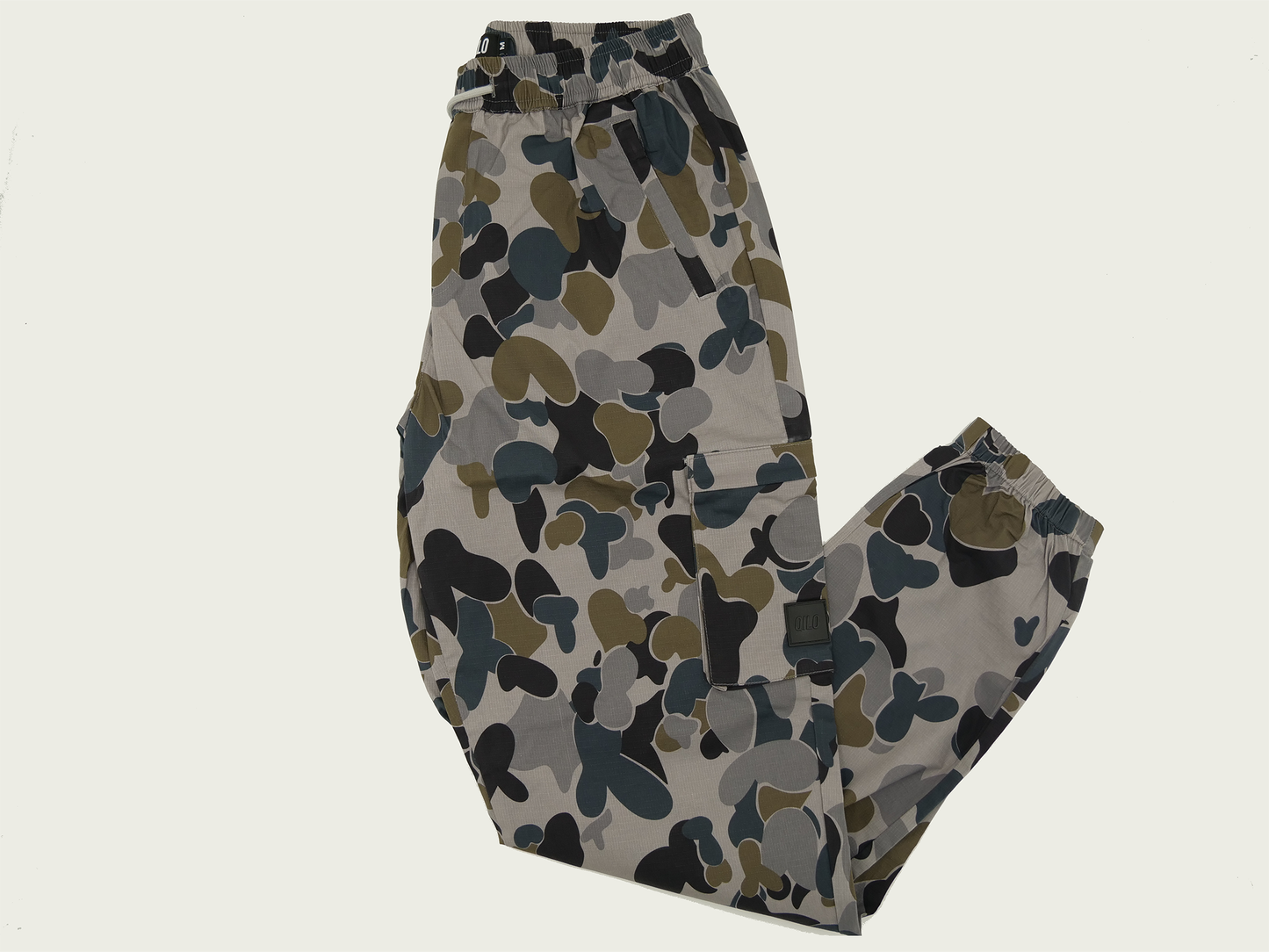 訳アリ品 QILO Ripstop Jogger Auscam Navy