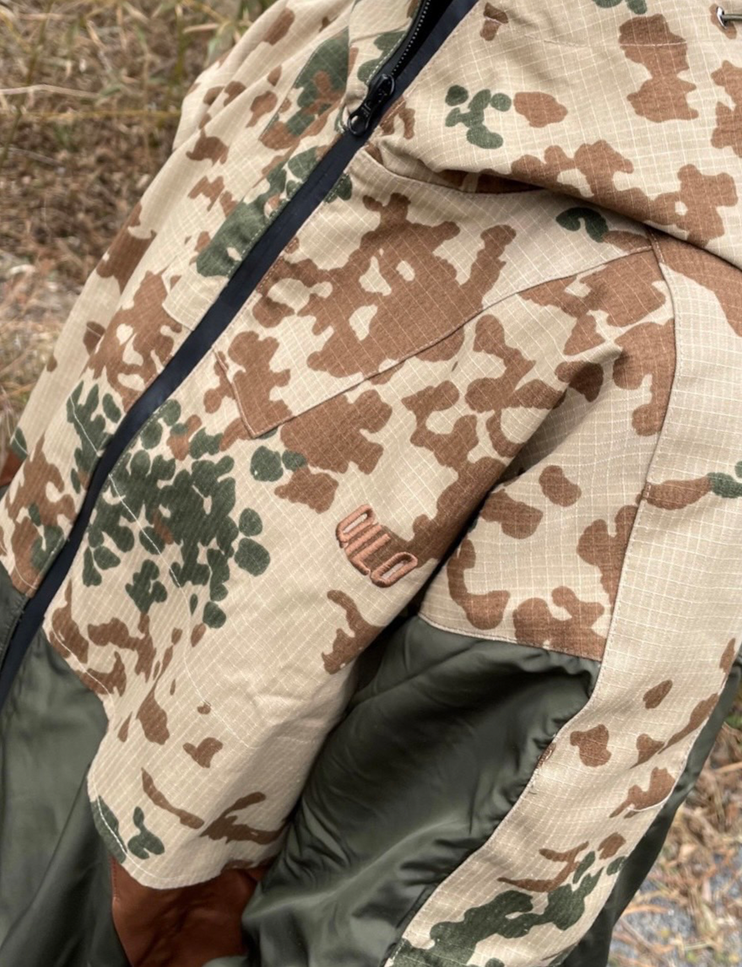 QILO Retro Windbreaker in Tropentarn キロ ウィンドブレーカー トロペンターン