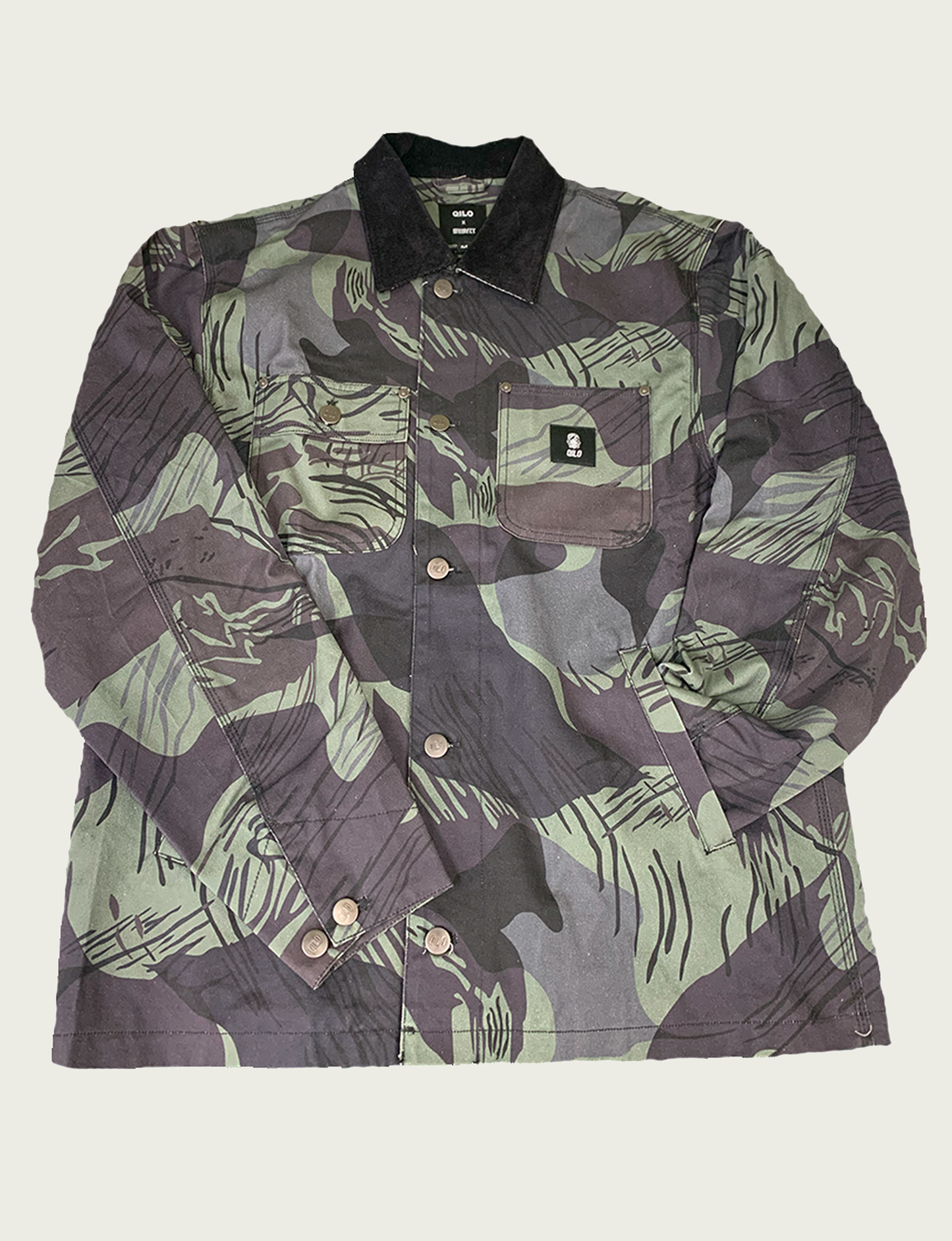 QILO x WRMFZY Chore Coat Rhodesian Black キロ コラボ チョアコート ローデシアンブラック