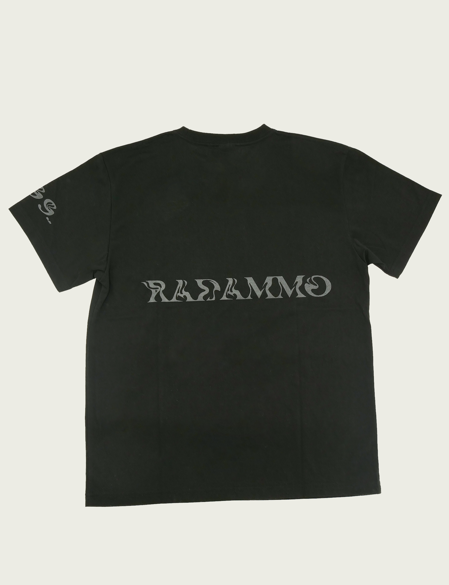 RADAMMO rogobackprintTシャツ ラッドアモ バックプリントロゴTシャツ