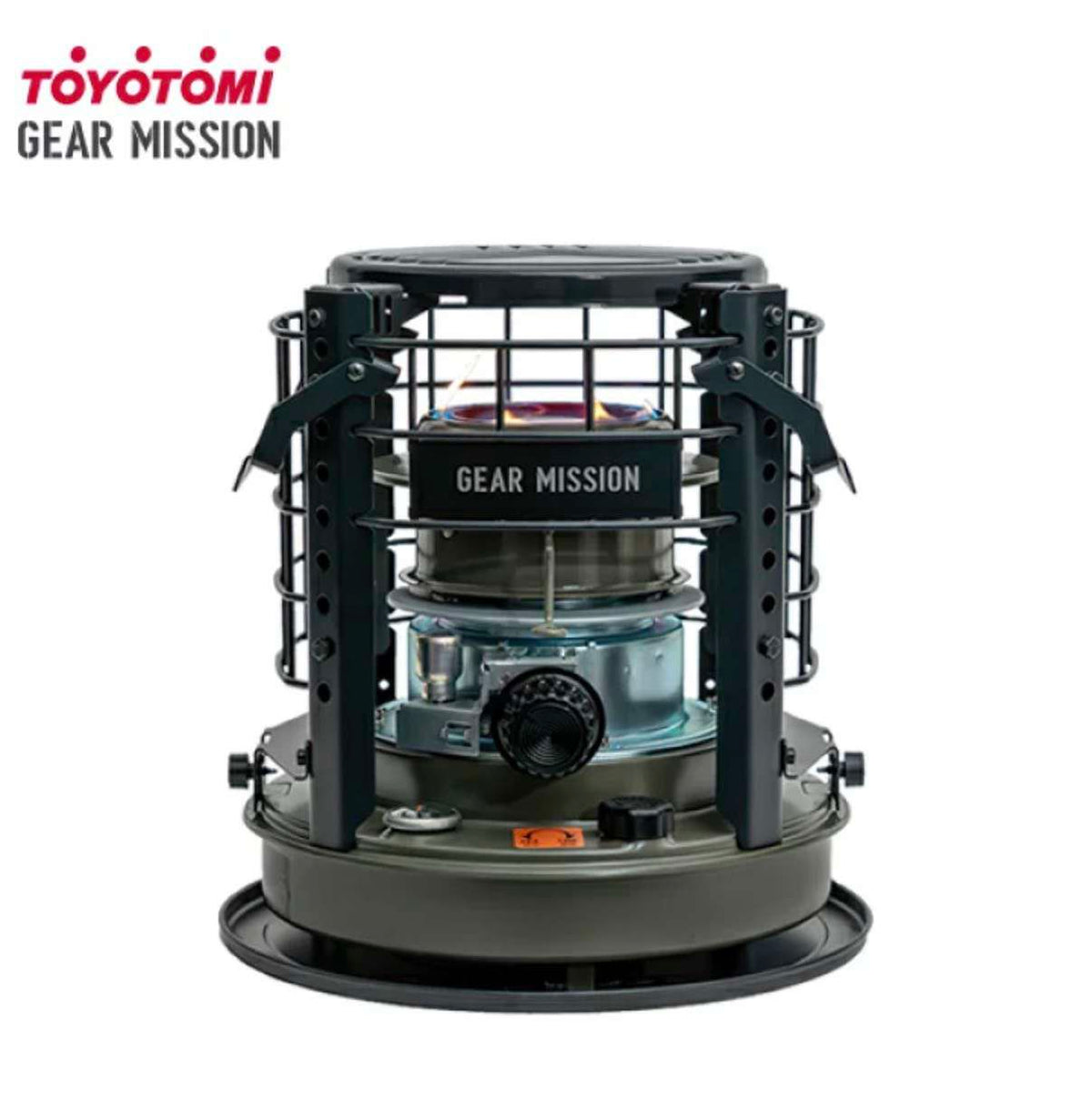 【受注販売 9/13(日)まで！！】TOYOTOMI "GEAR MISSION" 石油コンロ K3-GM1 オリーブグリーン【数量限定】