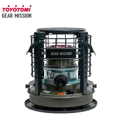 【受注販売 9/13(日)まで！！】TOYOTOMI "GEAR MISSION" 石油コンロ K3-GM1 オリーブグリーン【数量限定】