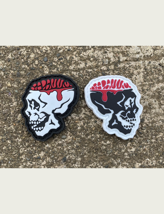 RADAMMO BRAIN SCULL PVC PATCH ラッドアモ ブレインスカルPVCパッチ