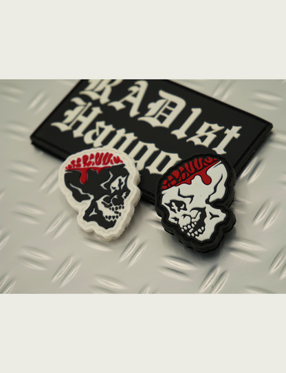 RADAMMO BRAIN SCULL PVC PATCH ラッドアモ ブレインスカルPVCパッチ