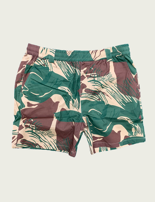 QILO EDC Short in Rhodesian Brushstroke　キロ ショートパンツ ローデシアン ブラッシュストローク